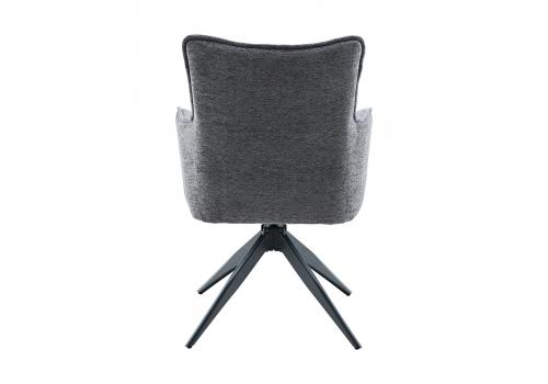  Стул DikLine 6826 т.к Серая Raven 15, опоры черные, фото 2 