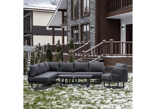  Лаунж-зона ADRIAN с угловым из алюминия, фото 1 