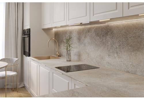  Стеновая панель 3000 № 214И Акапулько, тиснение известняк, 6 мм, фото 3 