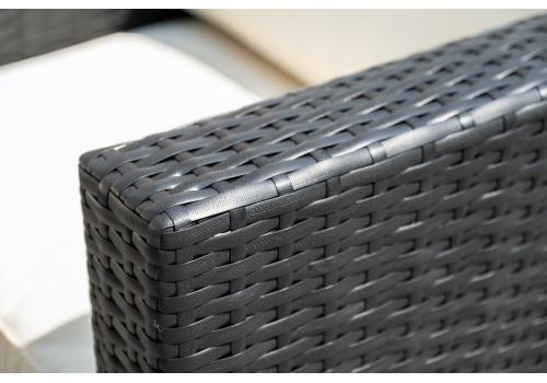  "Даллас" лаунж-зона из искусственного ротанга на 5 персон, цвет черный, фото 8 