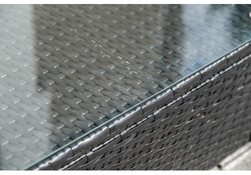  "Даллас" лаунж-зона из искусственного ротанга на 5 персон, цвет черный, фото 13 