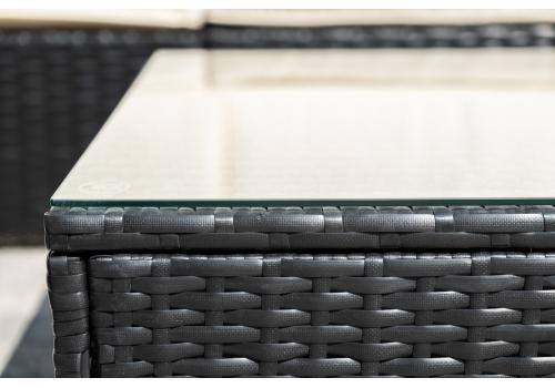  "Даллас" лаунж-зона из искусственного ротанга на 5 персон, цвет черный, фото 14 