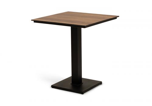  "Каффе" интерьерный стол из HPL квадратный 65х65см, цвет "дуб", фото 1 