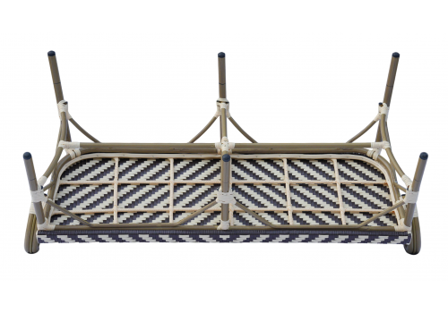  "Кабри" диван двухместный плетенный из искусственного ротанга, цвет бежево-коричневый, фото 5 