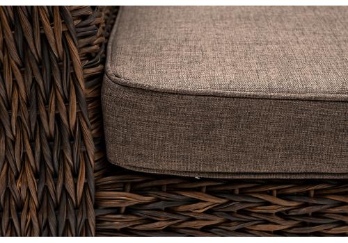  "Капучино" кресло из искусственного ротанга (гиацинт), цвет коричневый, фото 5 
