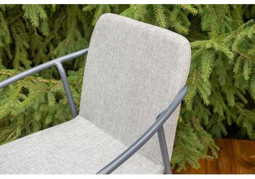  "Марокко" стул из текстилена nanotex, алюминиевый каркас, цвет серый, фото 6 