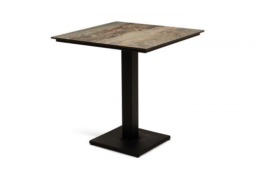  "Каффе" интерьерный стол из HPL квадратный 70х70см, цвет "винтаж", фото 1 