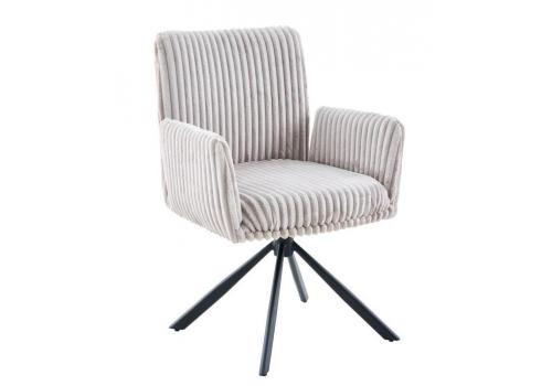  Стул DikLine 6827 т.к Бежевая Velo 30, опоры черные, фото 1 