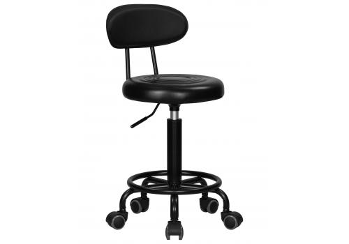  Табурет мастера DOBRIN BILLY BLACK, черный, фото 1 