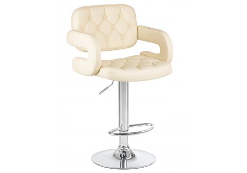  Стул барный DOBRIN TIESTO, кремовый, фото 1 