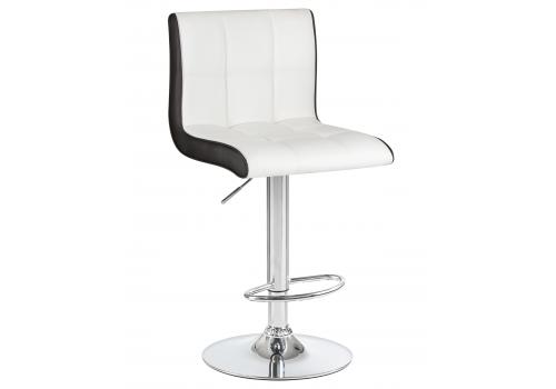  Стул барный DOBRIN CANDY, бело-чёрный, фото 1 