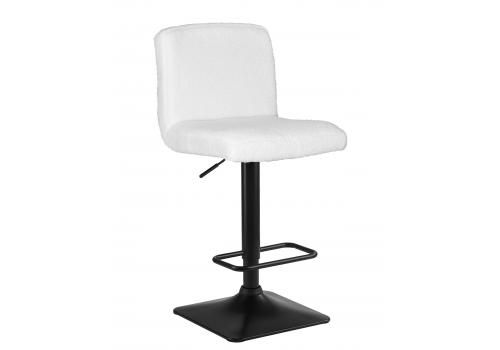  Стул барный DOBRIN LEO, белое букле, фото 1 