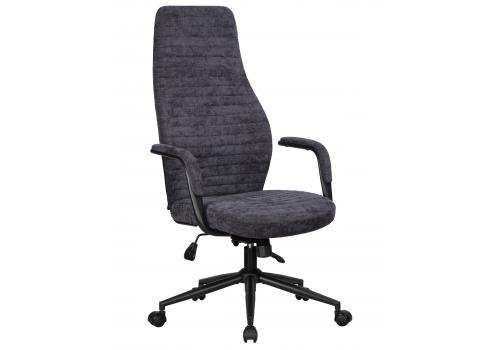  Офисное кресло для руководителей DOBRIN LOKI, антрацит (VRH230-01), фото 1 