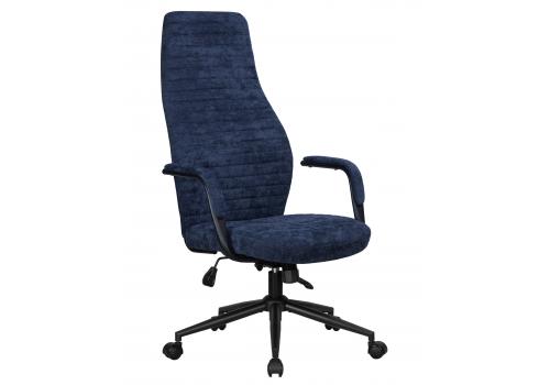  Офисное кресло для руководителей DOBRIN LOKI, синий (VRH230-25), фото 1 