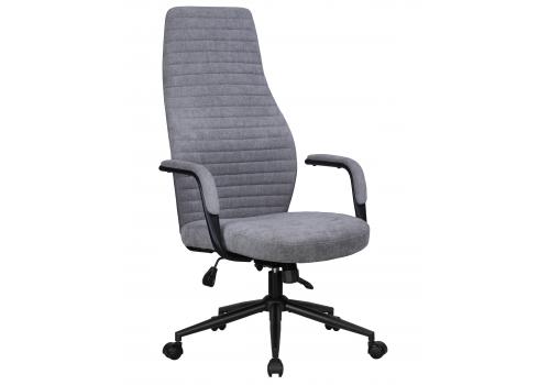 Офисное кресло для руководителей DOBRIN LOKI, серый (VRH230-03), фото 1 