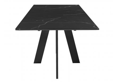  Стол DikLine SKM110 Керамика Черный мрамор/опоры черные, фото 2 