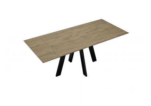  Стол DikLine DM140M Дуб галифакс/опоры черные, фото 7 