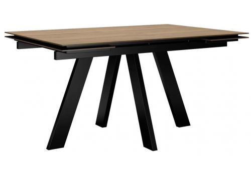  Стол DikLine DM140M Дуб галифакс/опоры черные, фото 1 