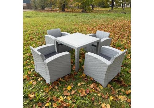  Комплект LANA LUX MINI DINING L светло-серый, фото 1 