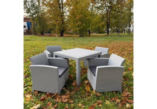  Комплект LANA MINI DINING L светло-серый, фото 1 