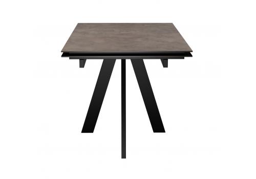  Стол DikLine DM140M Хромикс бронза/опоры черные, фото 2 