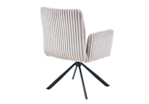  Стул DikLine 6827 т.к Бежевая Velo 30, опоры черные, фото 3 