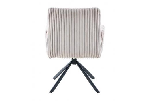  Стул DikLine 6827 т.к Бежевая Velo 30, опоры черные, фото 2 