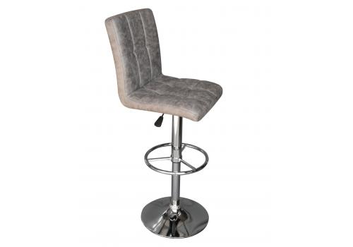  Стул барный DOBRIN KRUGER, античный серый, фото 1 