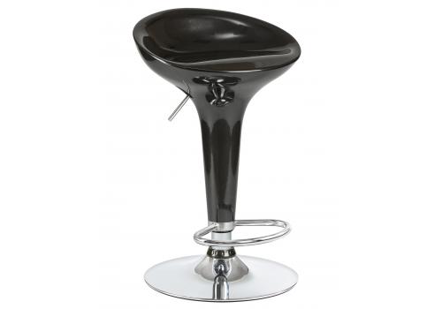  Стул барный DOBRIN BOMBA, чёрный, фото 1 