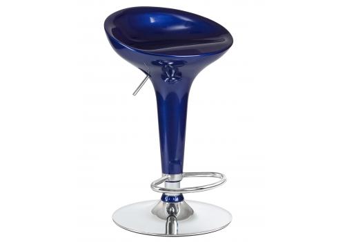  Стул барный DOBRIN BOMBA, синий металлик, фото 1 