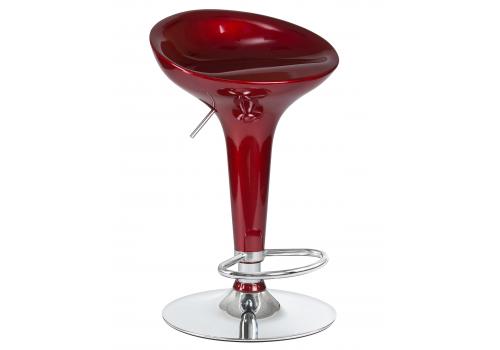  Стул барный DOBRIN BOMBA, бордовый металлик, фото 1 