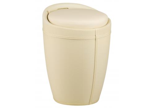  Табурет с местом для хранения LM-1100HPVC, кремовый, фото 1 