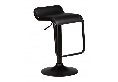  Стул барный DOBRIN CRACK BLACK, черный, фото 1 