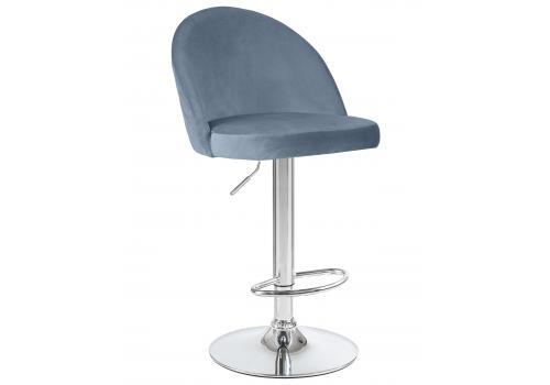  Стул барный DOBRIN MILANA, пудрово-голубой велюр (MJ9-74), фото 1 