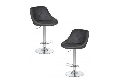  Набор 2 шт Стул барный DOBRIN LOGAN, серый, фото 1 