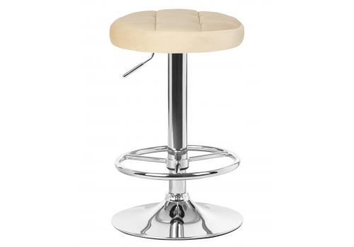 Табурет барный DOBRIN BRUNO, бежевый велюр (MJ9-10), фото 1 