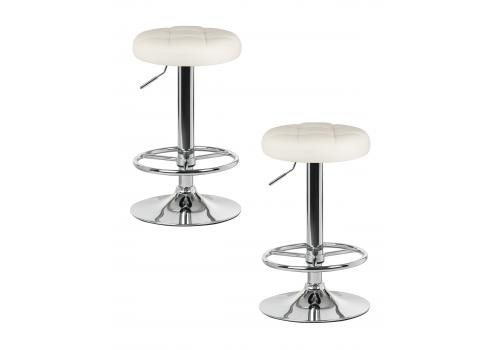  Набор 2 шт Табурет барный DOBRIN BRUNO, кремовый, фото 1 
