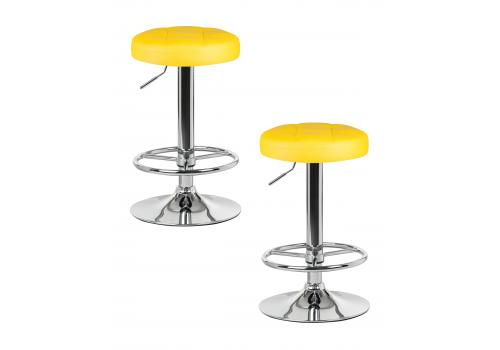  Набор 2 шт Табурет барный DOBRIN BRUNO, жёлтый, фото 1 