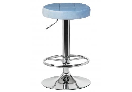 Табурет барный DOBRIN BRUNO, пудрово-голубой велюр (MJ9-74), фото 1 