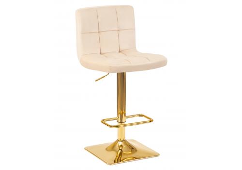  Стул барный DOBRIN GOLDIE, бежевый велюр (MJ9-10), фото 1 