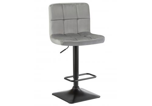  Стул барный DOBRIN DOMINIC, серый велюр (MJ9-75), фото 1 