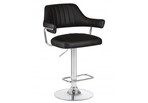  Стул барный DOBRIN CHARLY, чёрный, фото 1 