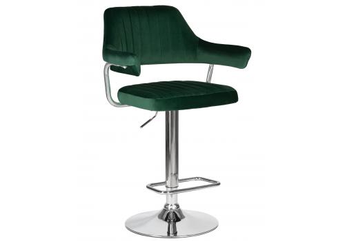  Стул барный DOBRIN CHARLY, зеленый велюр (MJ9-88), фото 1 
