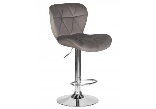  Стул барный DOBRIN BARNY, серый велюр (MJ9-75), фото 1 