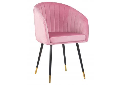 Стул обеденный DOBRIN MARY, розовый велюр (1922-16), фото 1 