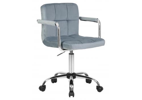  Офисное кресло для персонала DOBRIN TERRY, пудрово-голубой велюр (MJ9-74), фото 1 