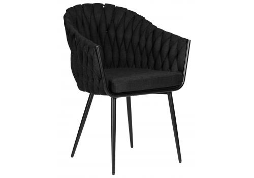  Стул обеденный DOBRIN MATILDA, черная ткань (LAR 275-50), фото 1 