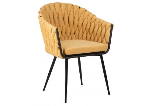  Стул обеденный DOBRIN MATILDA, жёлтая ткань (LAR 275-8), фото 1 