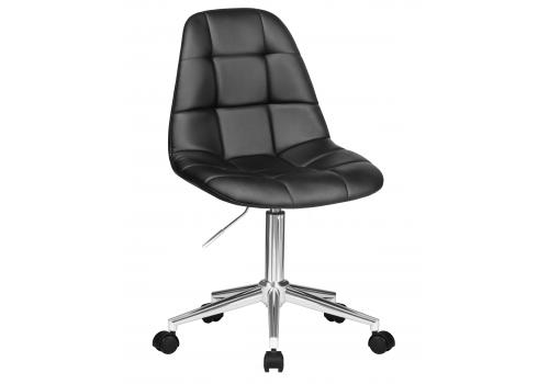  Офисное кресло для персонала DOBRIN MONTY, чёрный, фото 1 