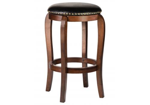  Табурет барный DOBRIN BEN BAR, эспрессо, чёрный, фото 1 